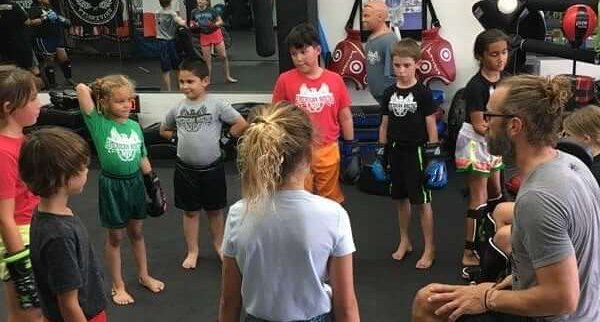 kids muay thai martial artsclass photo american boxing in pacific beach